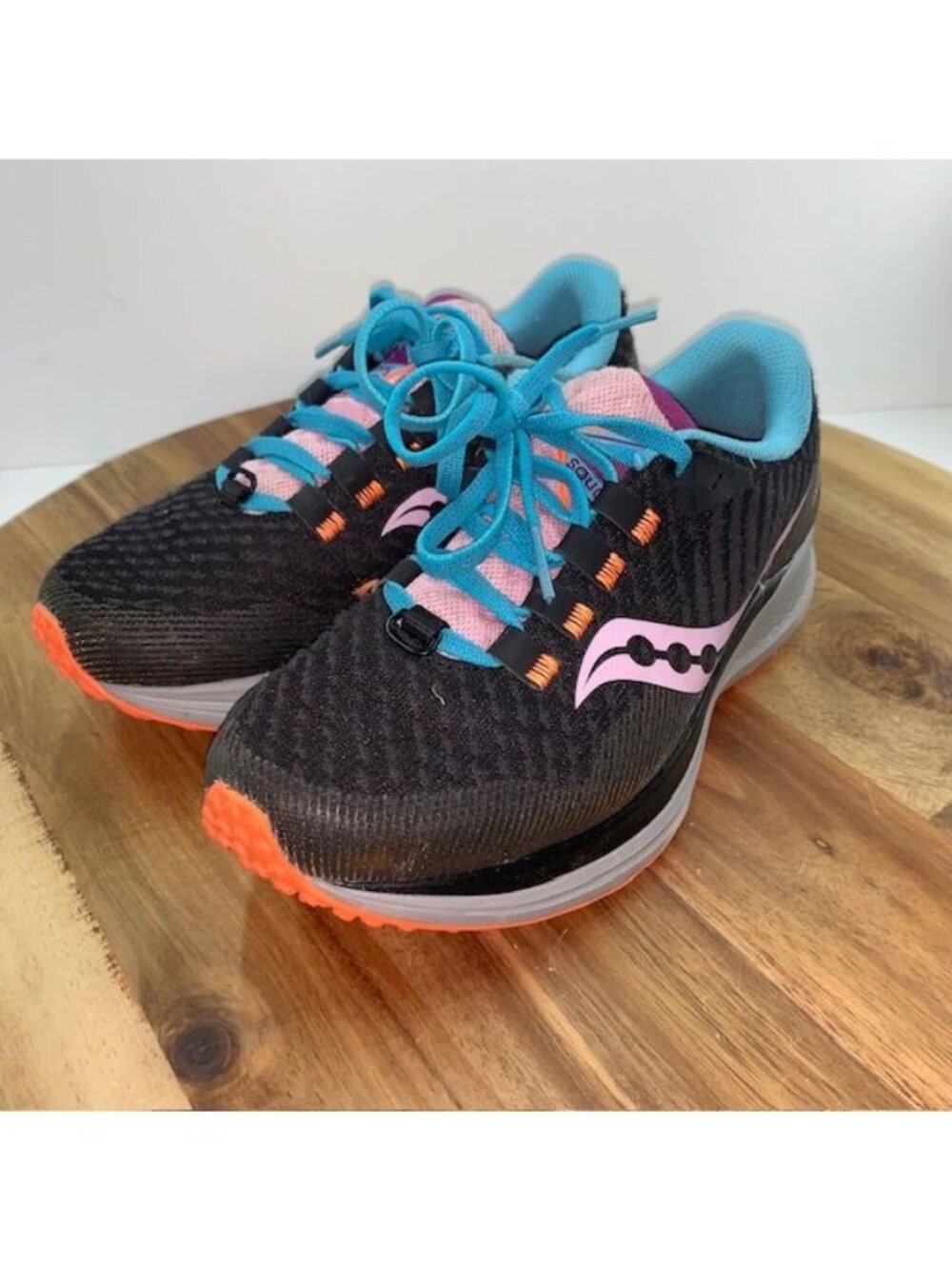 Saucony Canyon TR Future Running Shoes Black S10583-25 Women’s Size 5